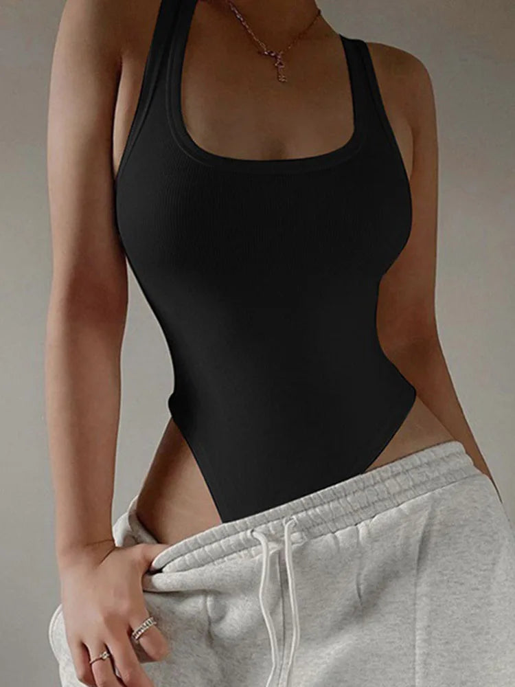 Trending Sleeveless Knit Bodysuit: Your Go-To Sexy Summer Look for the Club! ššāØ